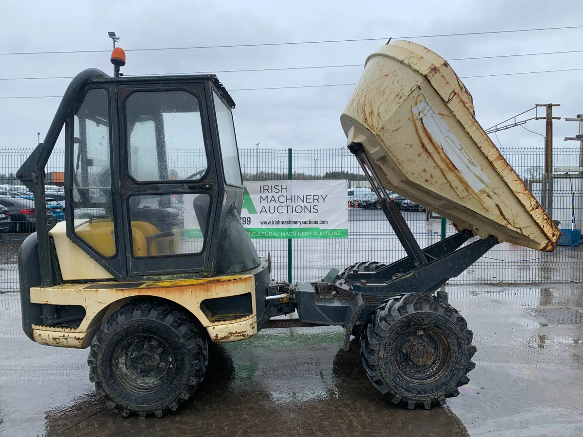 UNRESERVED 2005 LIFTON NEUSON 3T SWIVEL DUMPER - Image 3