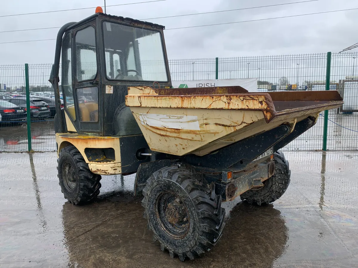 UNRESERVED 2005 LIFTON NEUSON 3T SWIVEL DUMPER - Image 4
