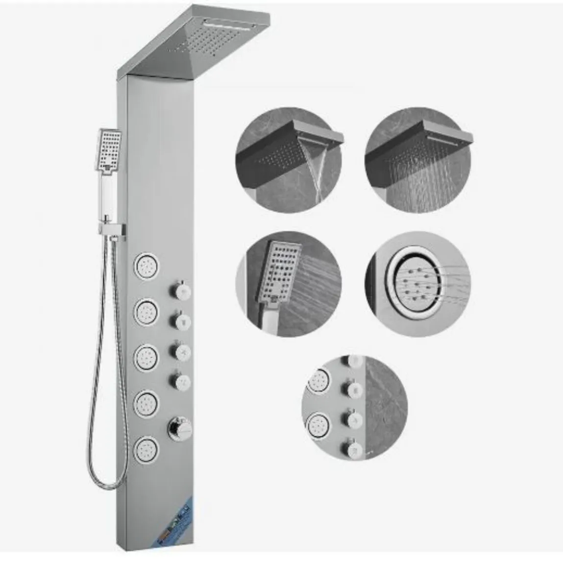 Shower Panel System, 4 Shower Modes Shower - Image 1