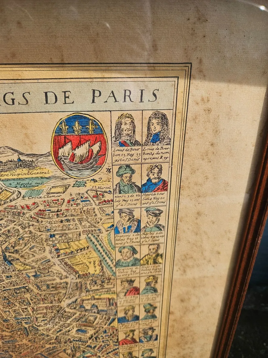 Vintage Picture Print Paris - Image 2