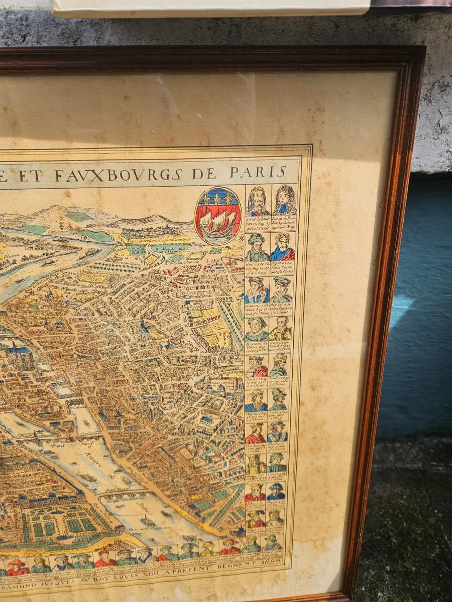 Vintage Picture Print Paris - Image 3