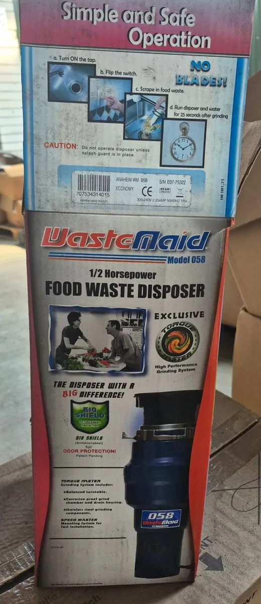 Food Waste Disposer - Wastemaid - Image 1