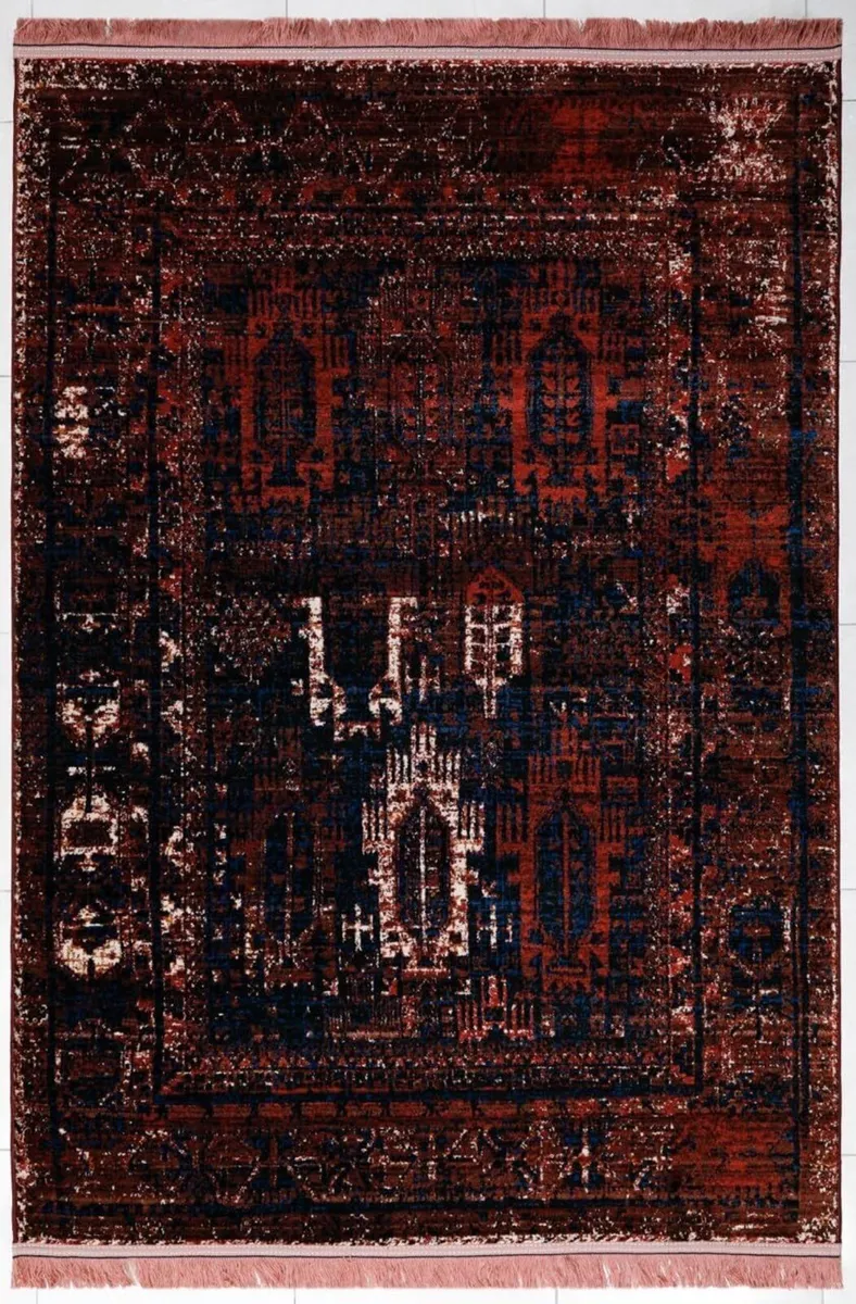 Area Rug for Living Room Bedroom – Vintage Design - Image 3