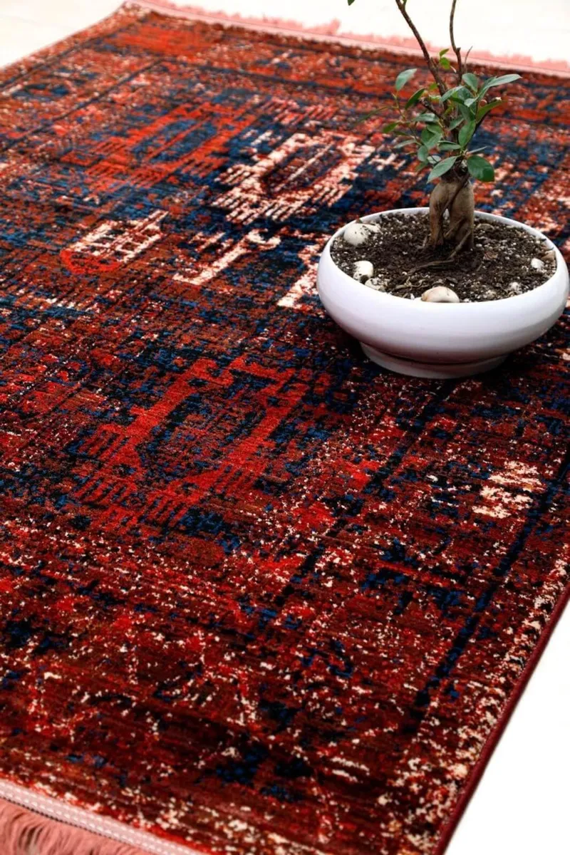 Area Rug for Living Room Bedroom – Vintage Design - Image 4