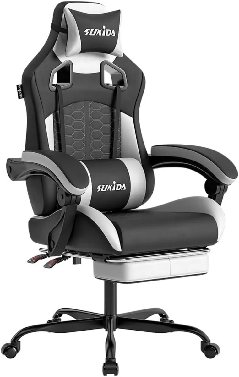 Ergonomic Gaming Chair for Adult Comfortable Desk - Image 1