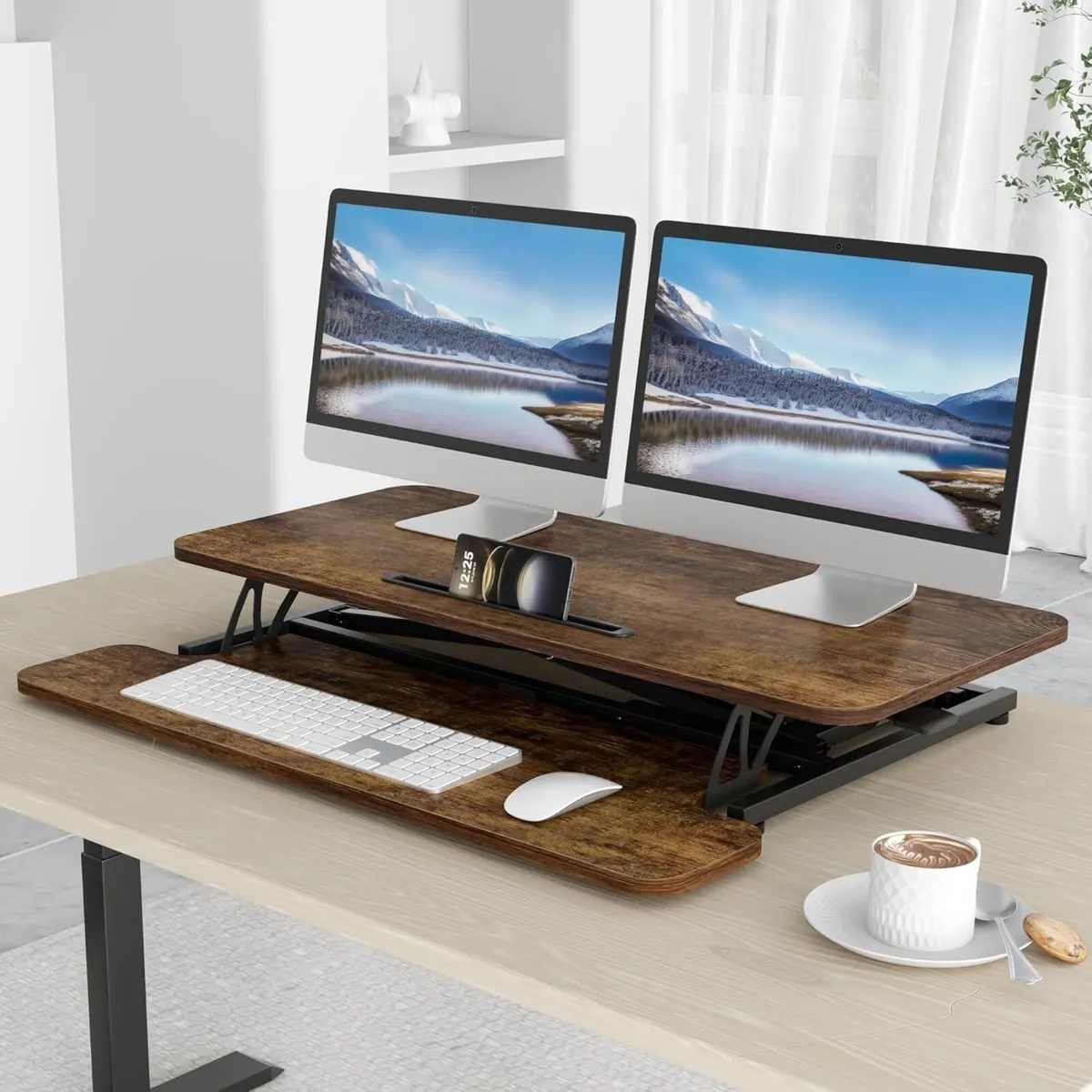 Standing Desk Converter 36/91cm Wide Height - Image 2