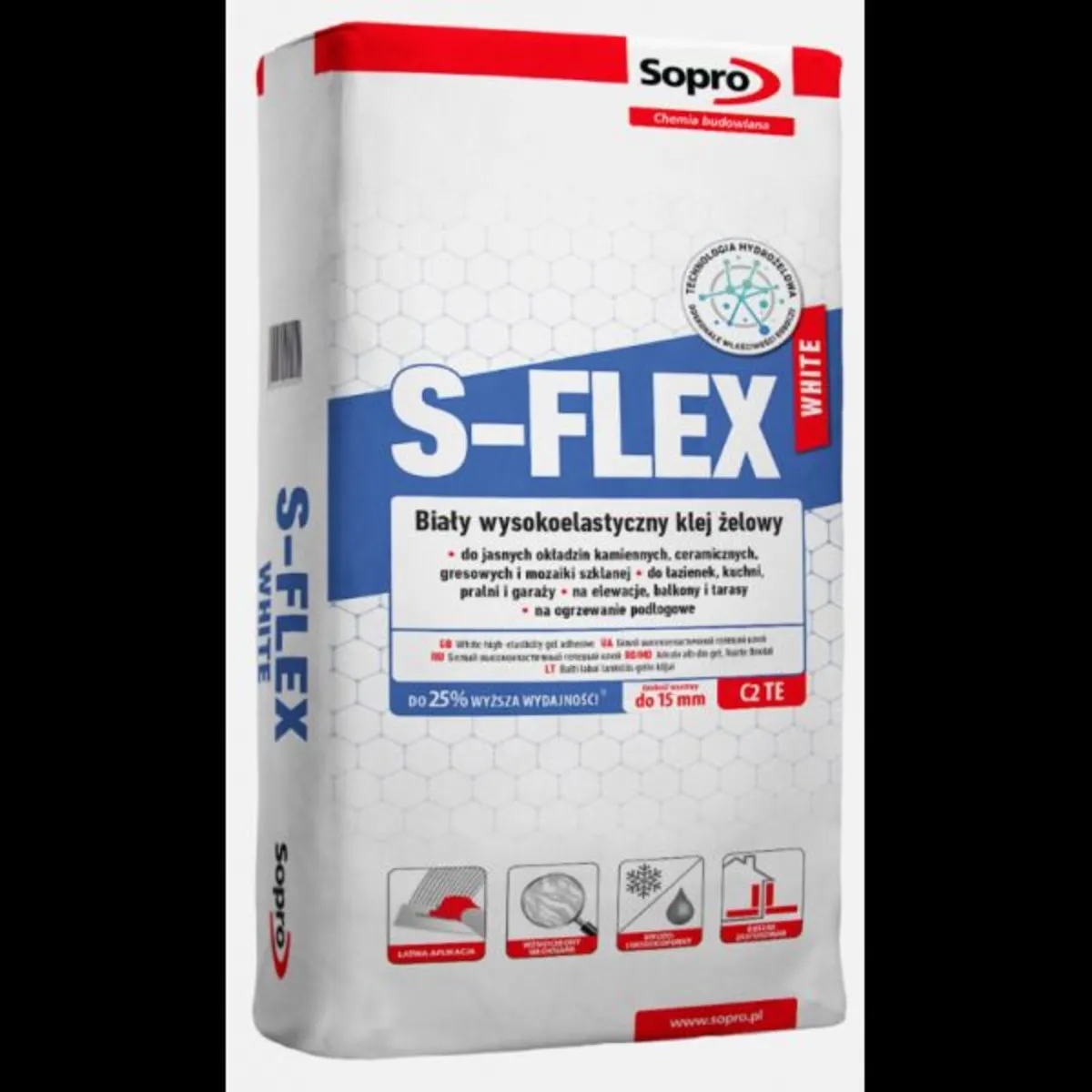 SOPRO S-FLEX White – Highly Elastic Gel Adhesive
