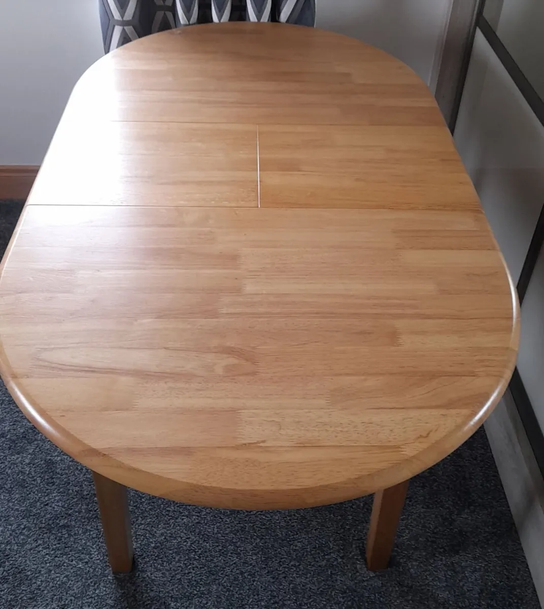 Oak Oval Extendable Table - Image 2