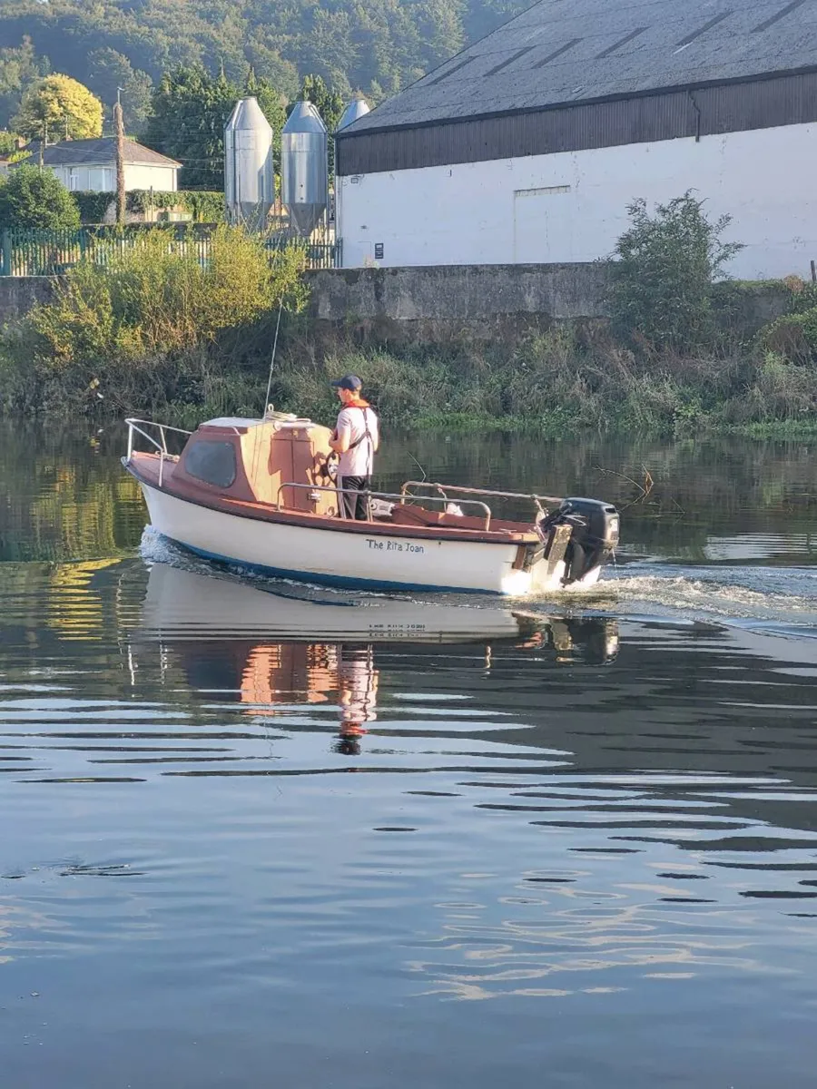 17ft O'Sullivan fast fisher boat - Image 3