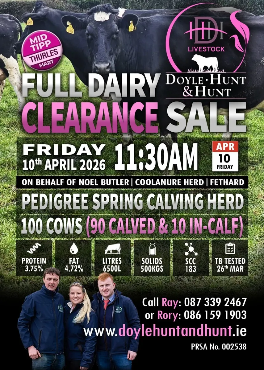 Full Dairy Clearance Sale - Image 1