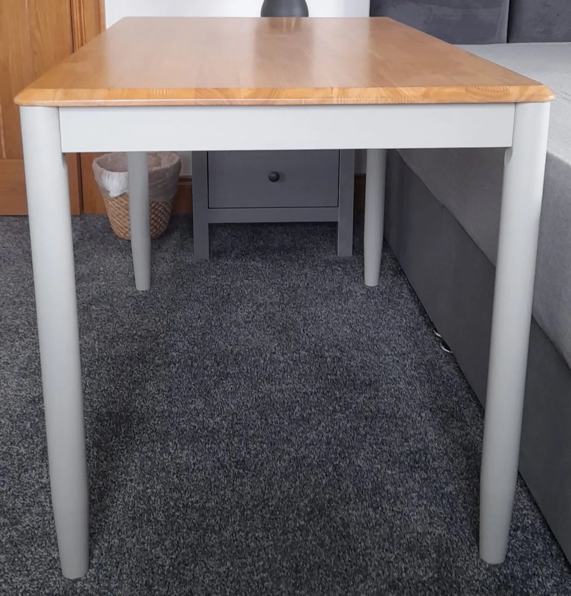 Oak and Grey Table - Image 2