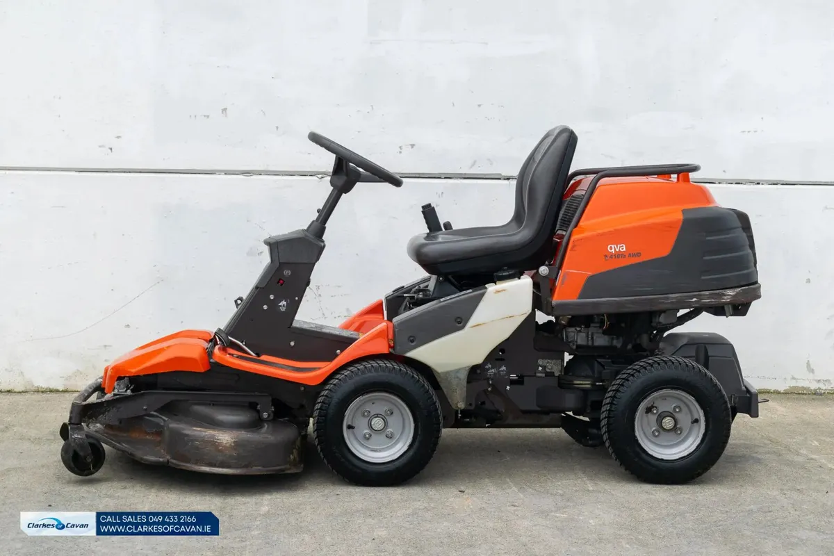Clearance Sale: Used Husqvarna R418Ts Lawnmower - Image 3