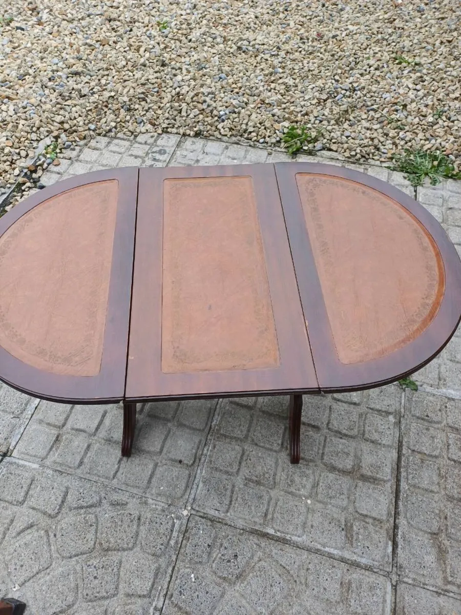 Vintage Accasional Drop Leaf Table - Image 1