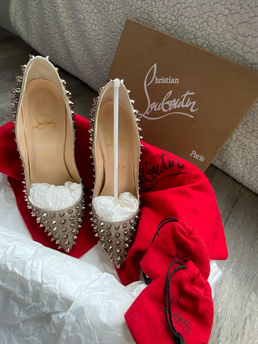 Christian Louboutin Follies Spikes 120 - Image 1