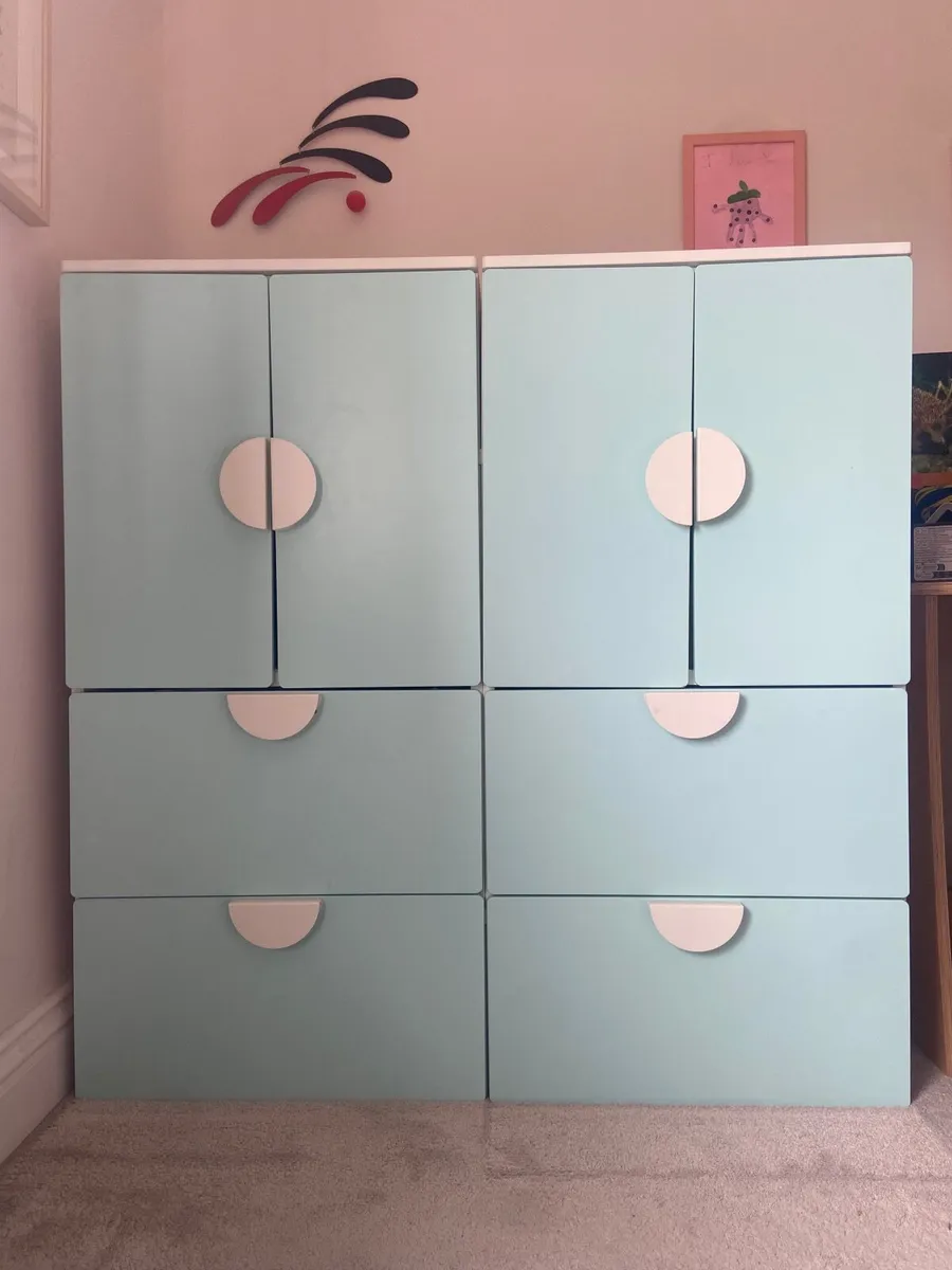 Ikea childrens cupboards x2 - Image 3