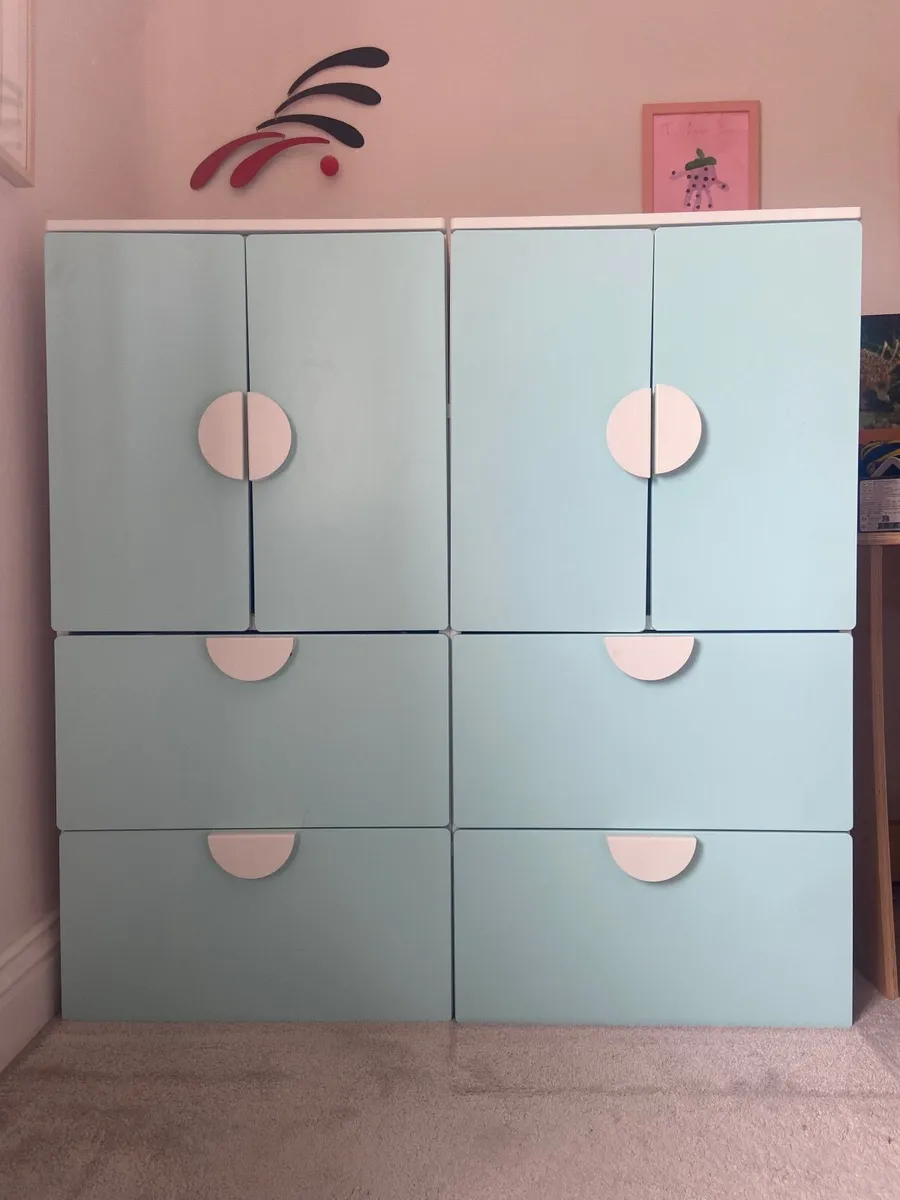 Ikea childrens cupboards x2 - Image 1