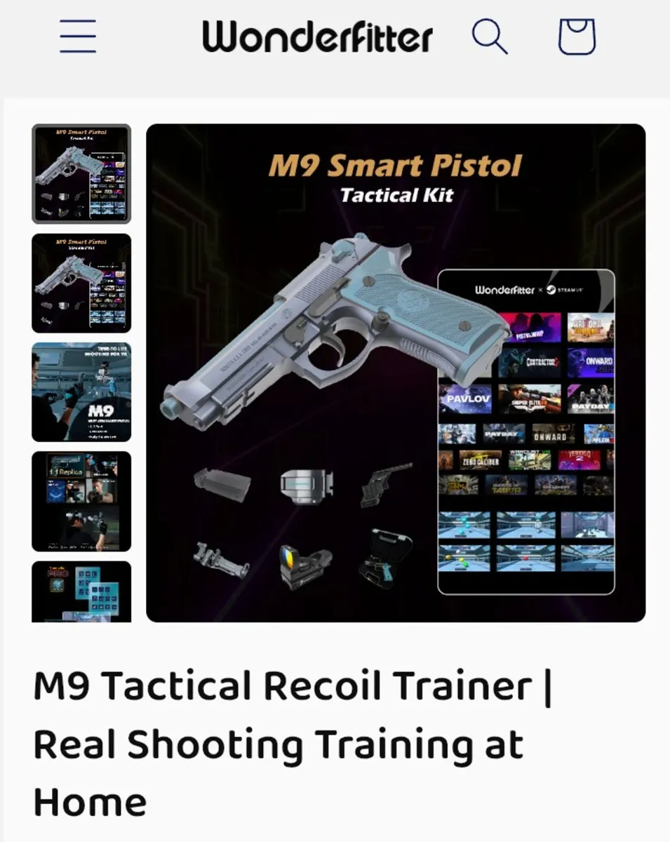 Wonderfitter VR gun - Image 1