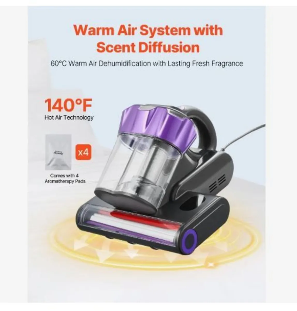 Mattress Vacuum Cleaner, 550W - Image 2
