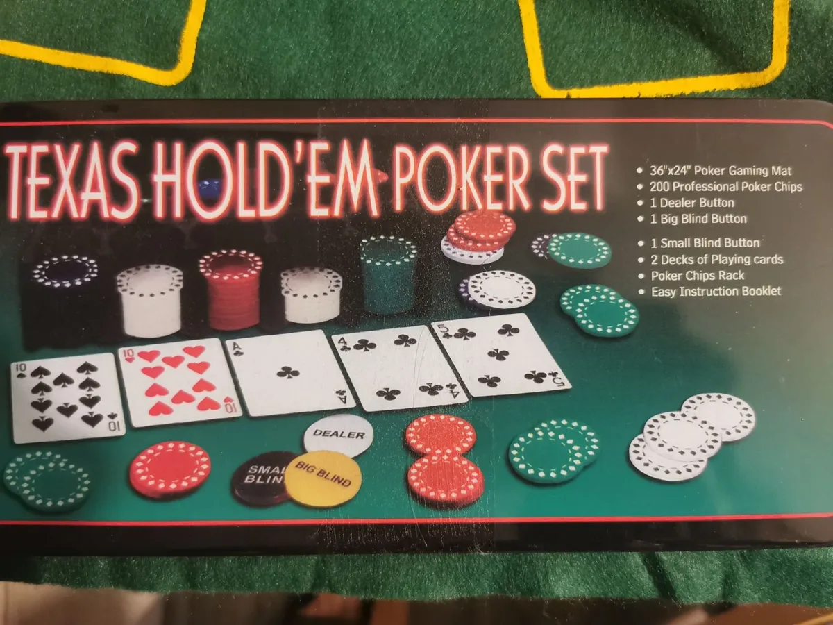 Texas Hold'Em Poker Set - Image 2