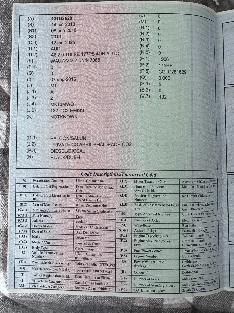 Audi A6 2013 Automatic - Image 3