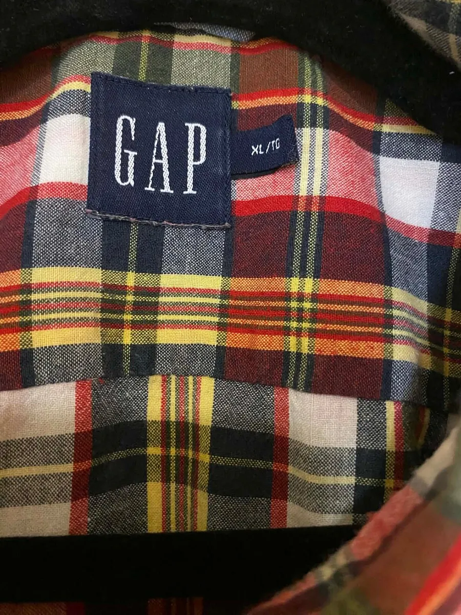 Gap Mens short sleeve 100% shirt size XL - Image 4