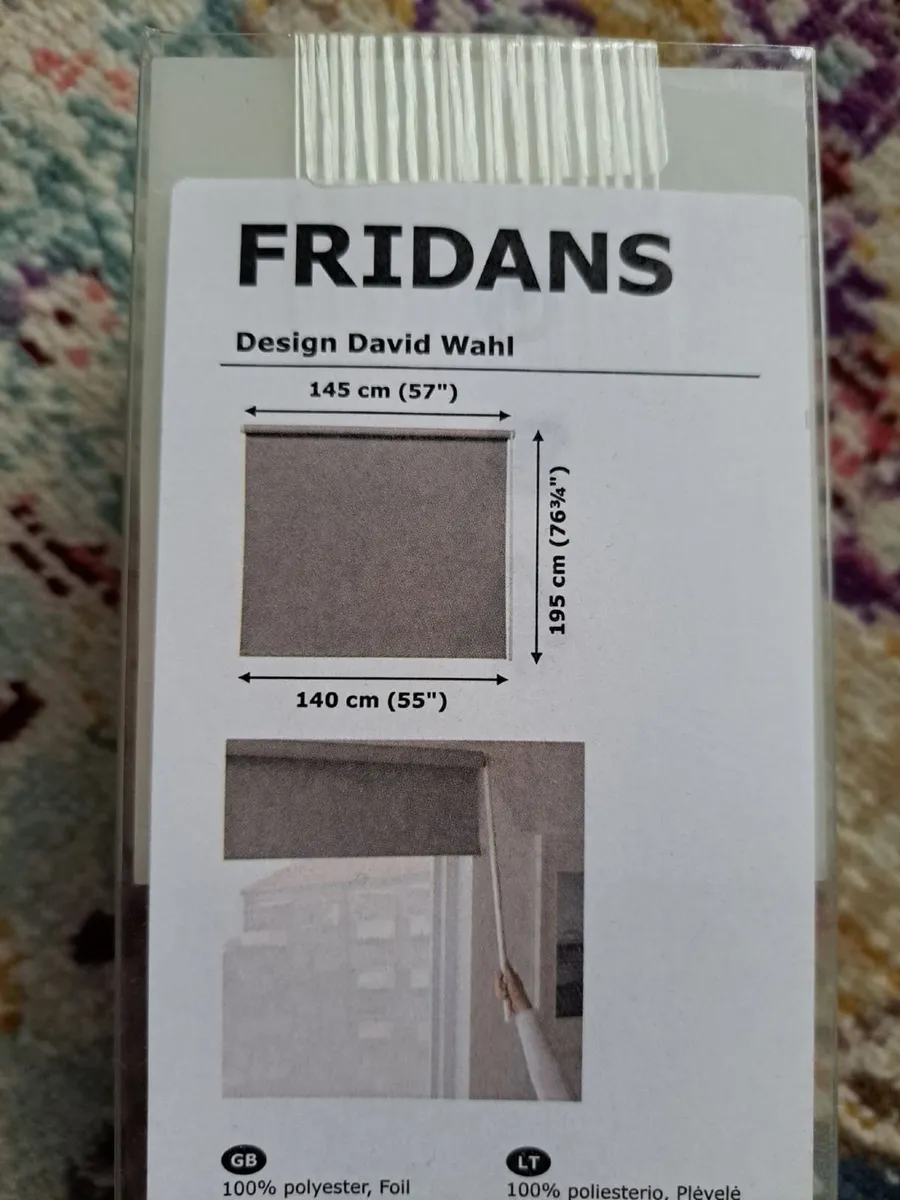 Brand new IKEA blackout blind - FRIDANS - Image 1