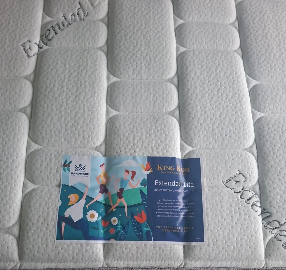 6 ft King Koil Extended Life Mattress - firm - Image 2