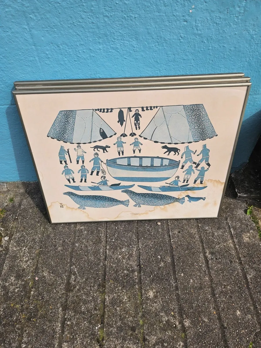 Picture Print Eskimos - Image 1