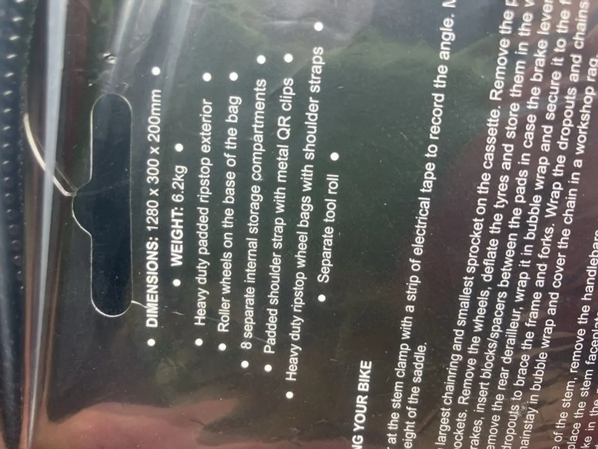 Lifeline Bike bag - Image 2