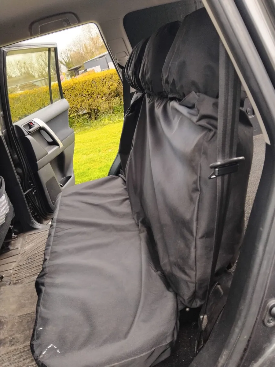 Back seats for Toyota Land Cruiser jeep with cover - Image 1