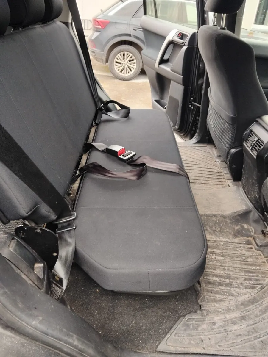 Back seats for Toyota Land Cruiser jeep with cover - Image 2