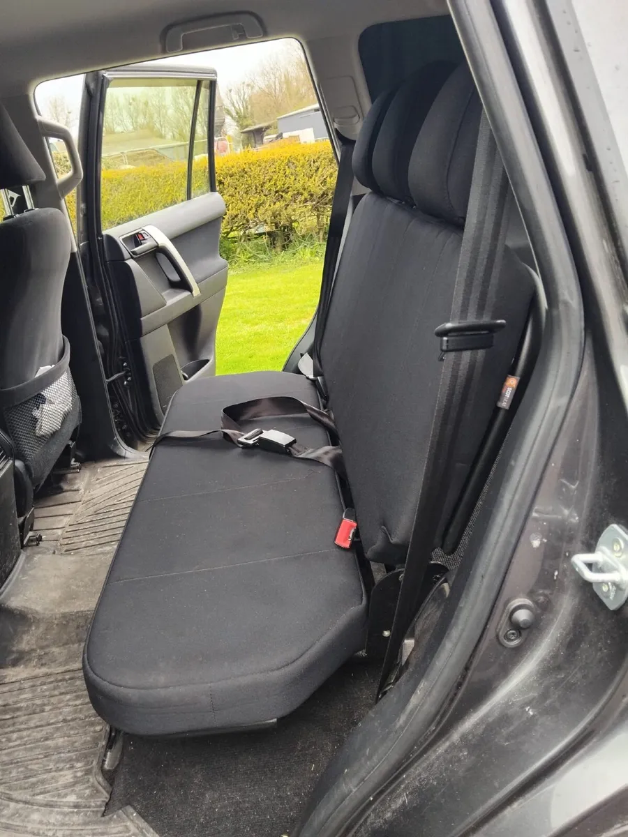 Back seats for Toyota Land Cruiser jeep with cover - Image 4
