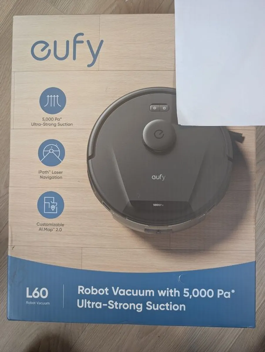 Eufy L60 Robot Vacuum Cleaner (New) - Image 1