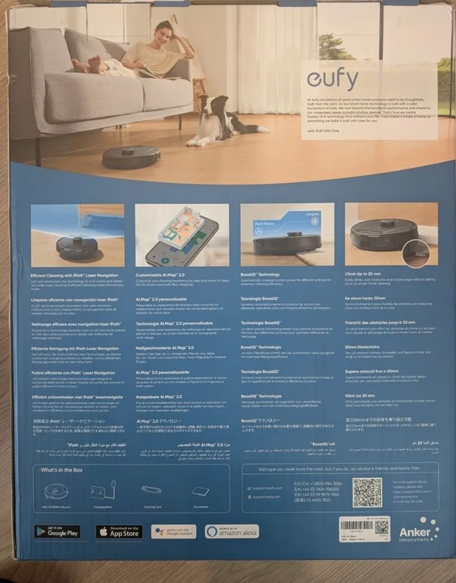 Eufy L60 Robot Vacuum Cleaner (New) - Image 2