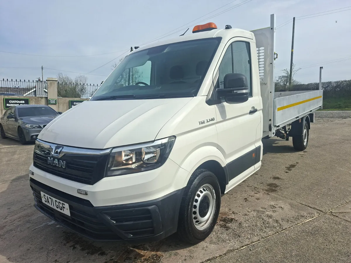 6500 TOWING LATE 2021 MAN TGE 14FT  DROPSIDE - Image 3