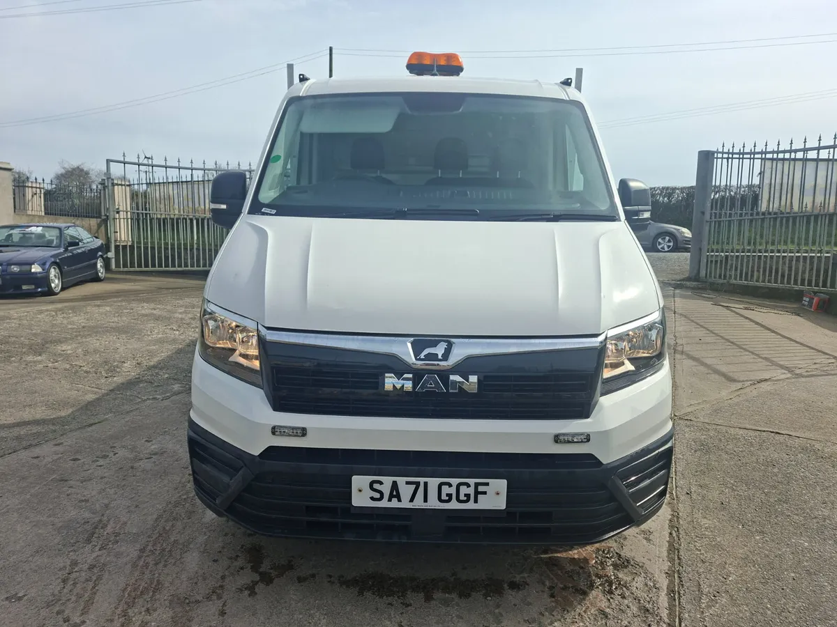 6500 TOWING LATE 2021 MAN TGE 14FT  DROPSIDE - Image 2