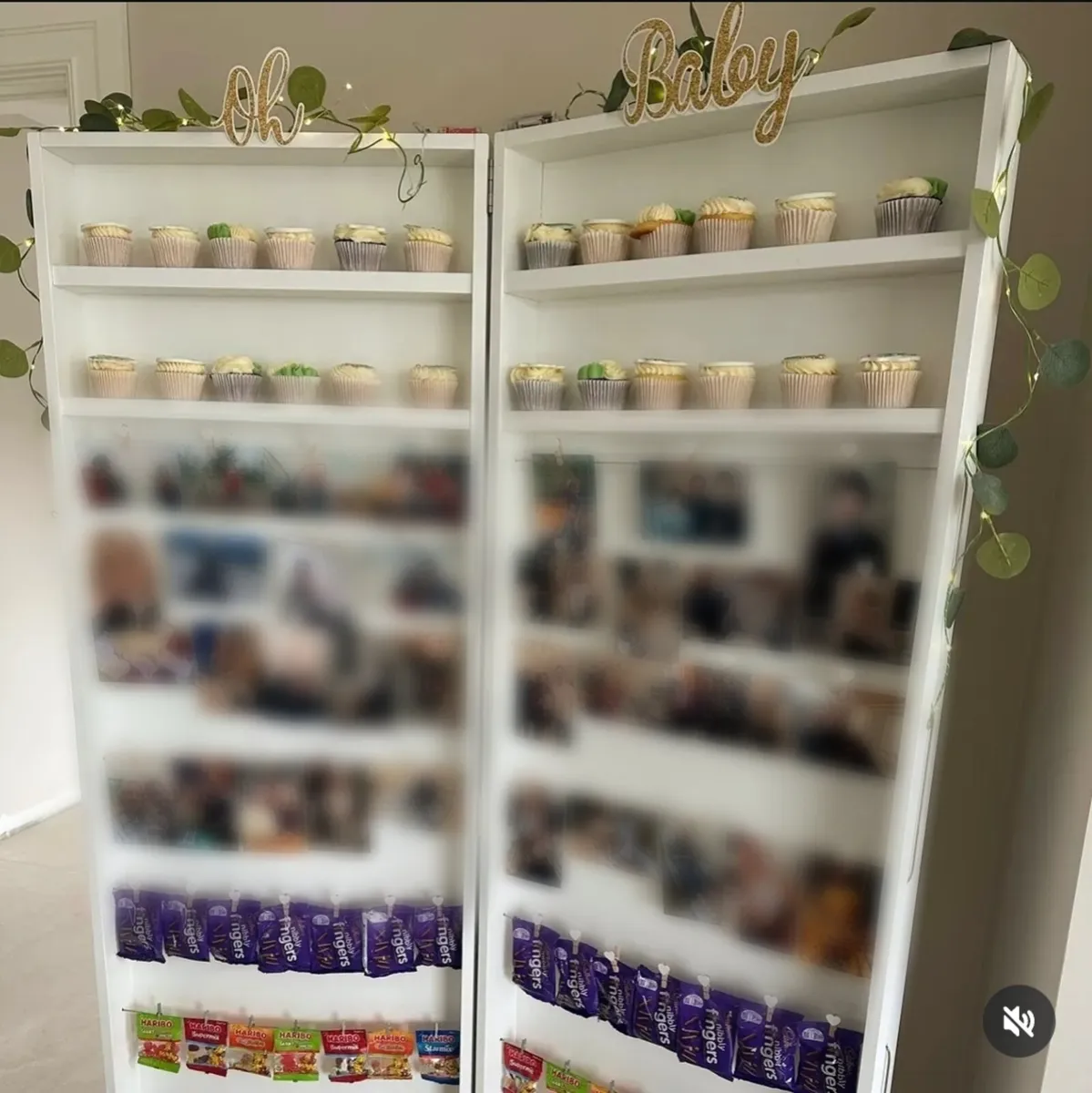 Wedding & Occassion Cupcake/Crisp/Sweet/Photo Wall - Image 1