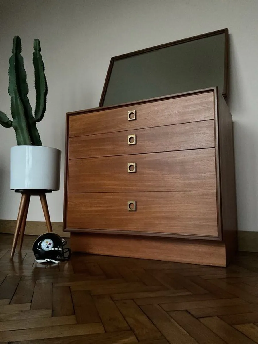 Mid century drawers vanity g plan - Image 1