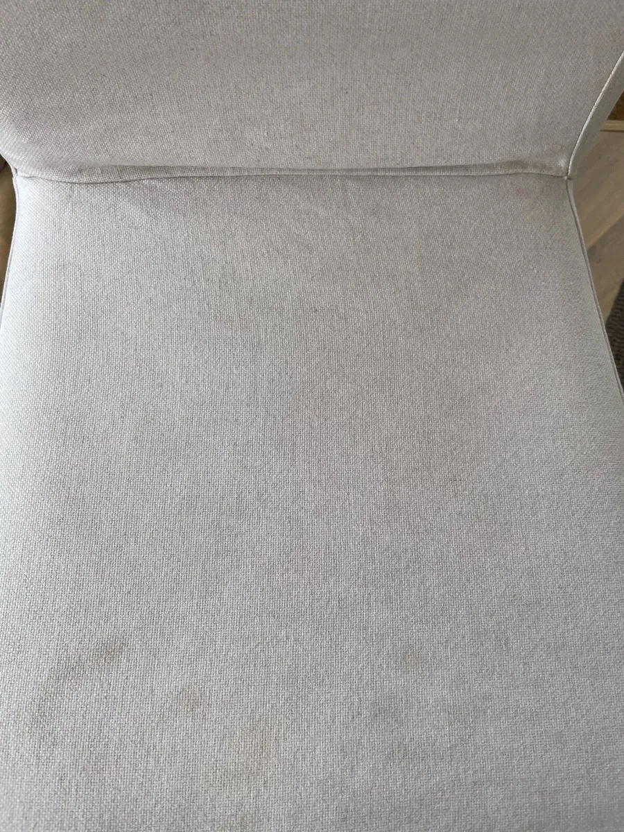 IKEA Henriksdal bar stool with white cover - Image 3