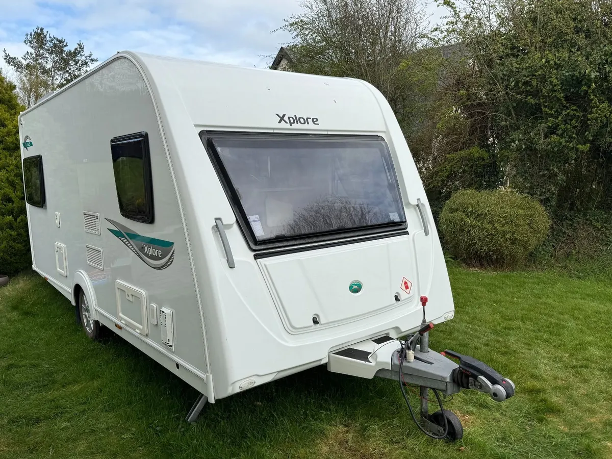 Xplore 4-berth  lightweight caravan (2015) - Image 1