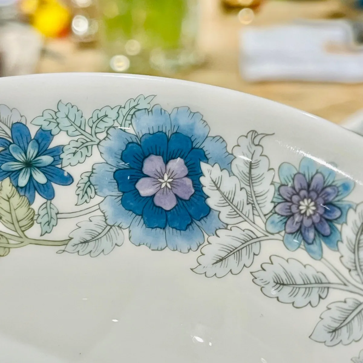 Vintage Wedgwood Bowls x10 – Blue & White - Image 3