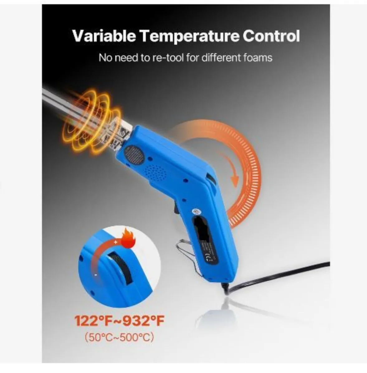Hot Knife Foam Cutter, 200W Electric Foam - Image 3