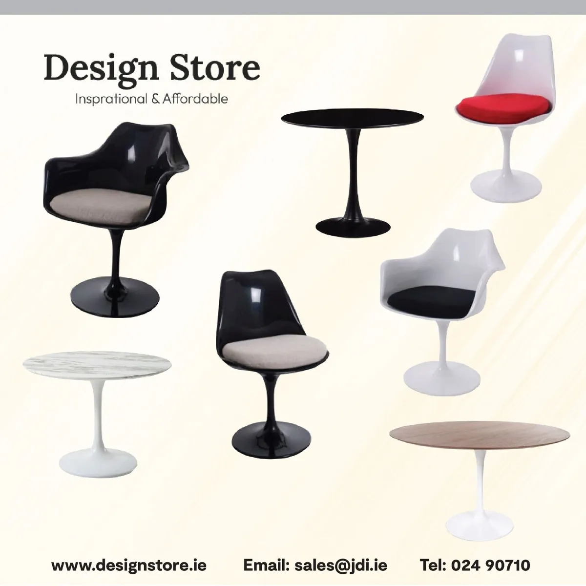 Tulip Tables & Chair