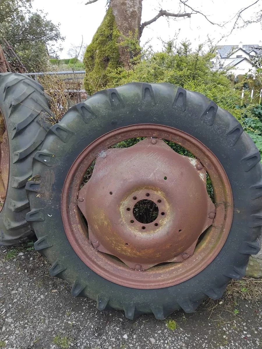 2 Tractor Wheels