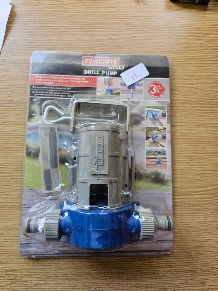 Drill pump Powerfix Lidl - Image 1