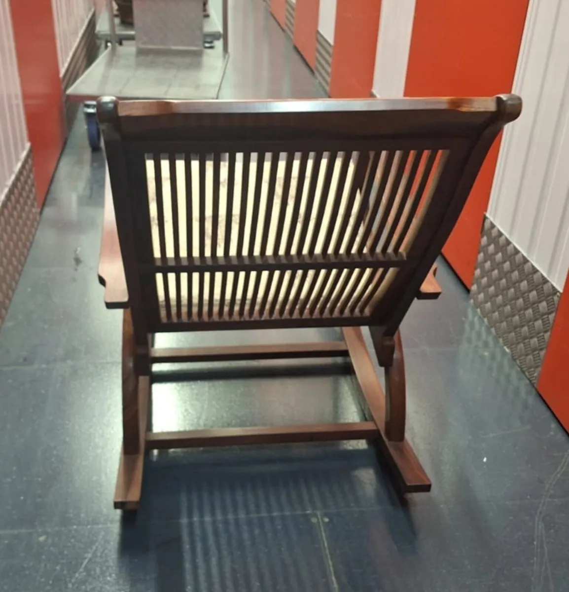 Antique Chinese Rocking Chair - Image 3