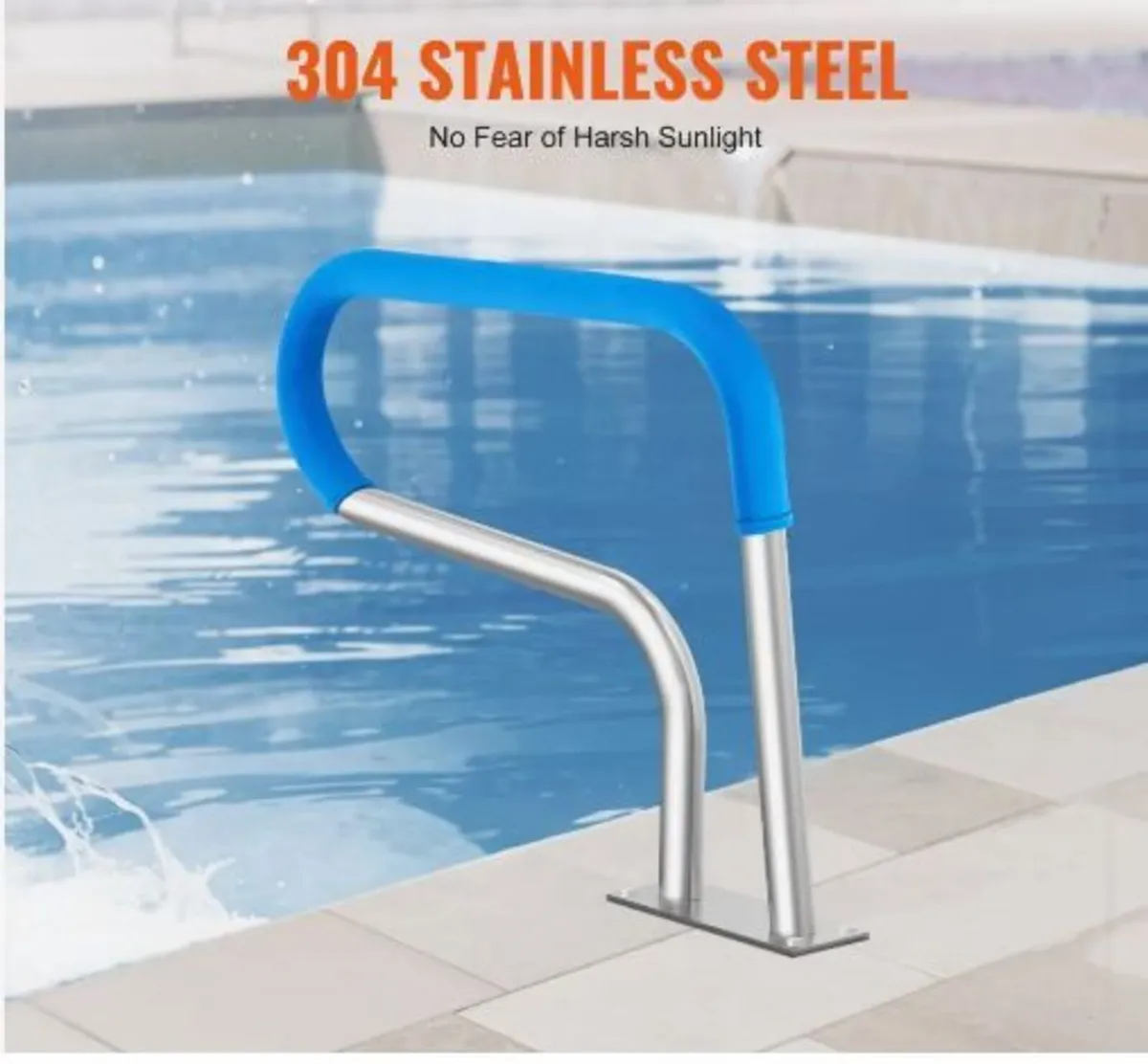 Pool Handrail, 32 x 23 inch Pool Railing - Image 2
