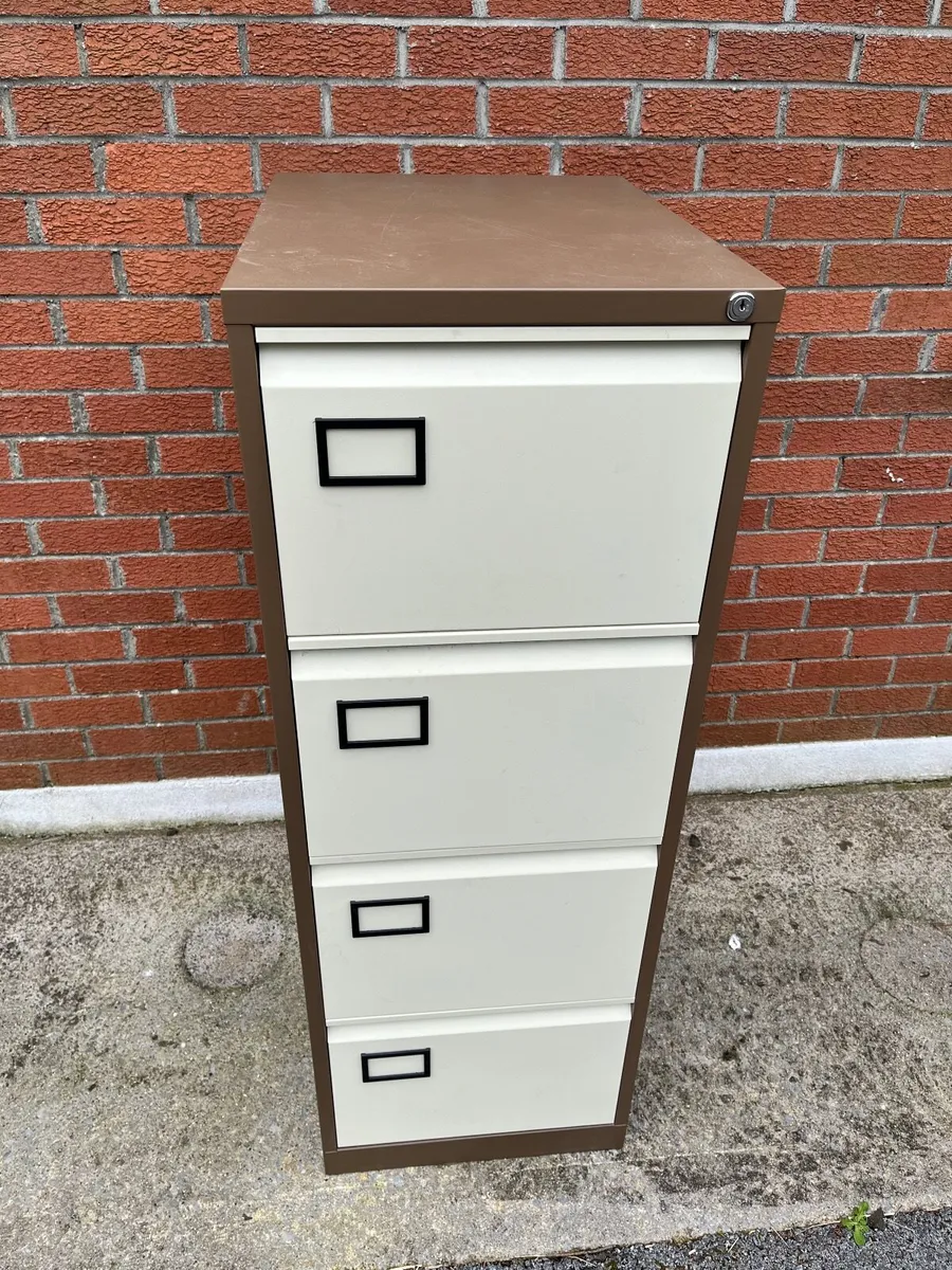 Metal Filing Cabinet - Image 1