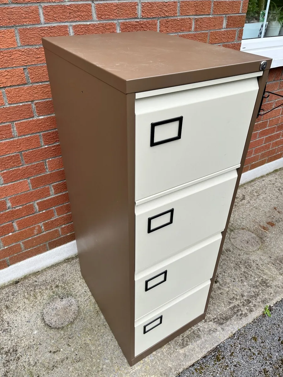 Metal Filing Cabinet - Image 2