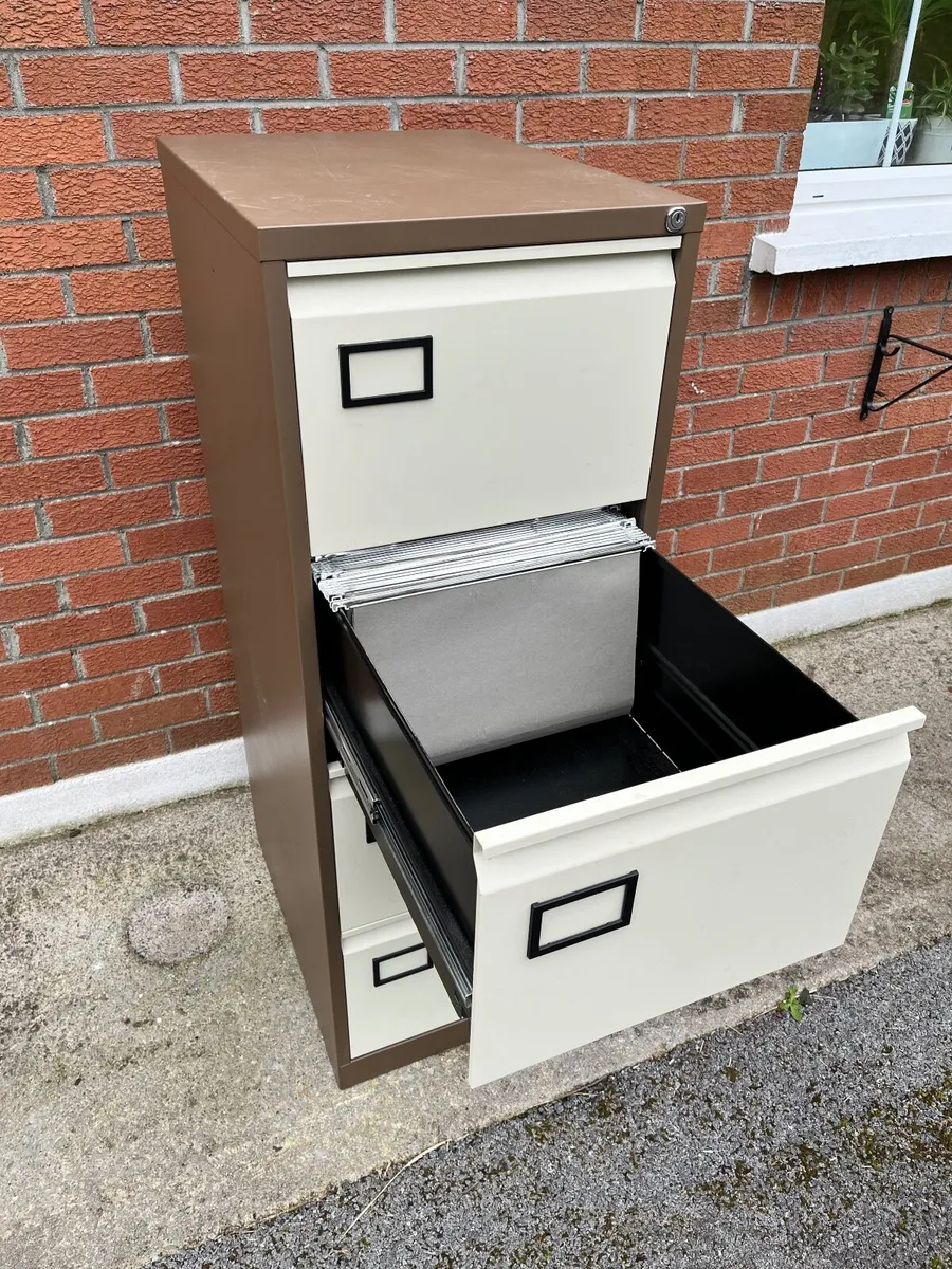 Metal Filing Cabinet - Image 3